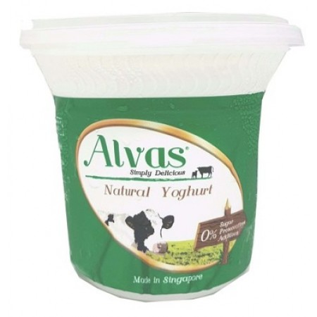 **ALVAS NATURAL YOGHURT-200ML